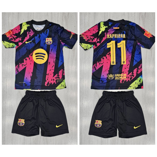 8355 Детски футболен комплект Barcelona RAPHINHA 11